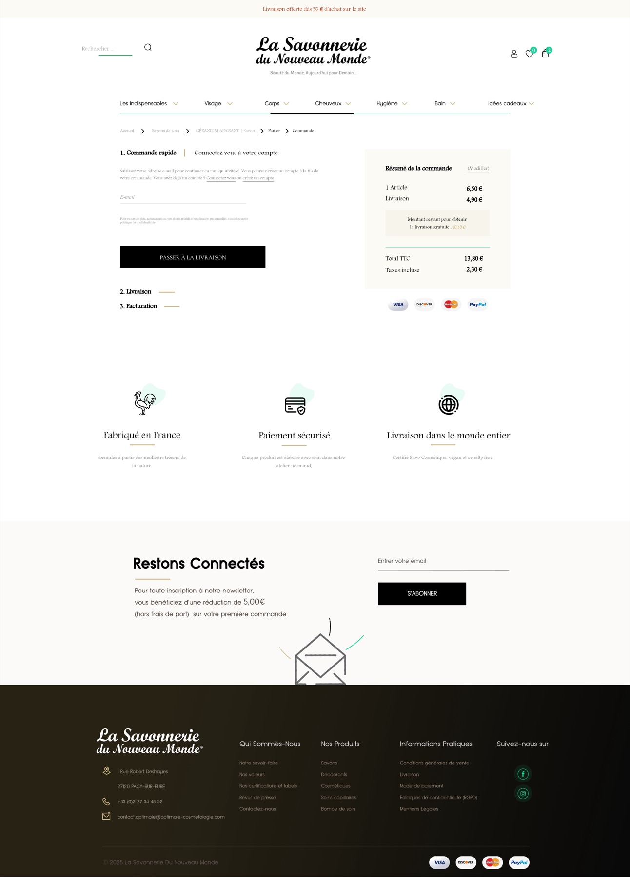 La Savonnerie du Nouveau Monde